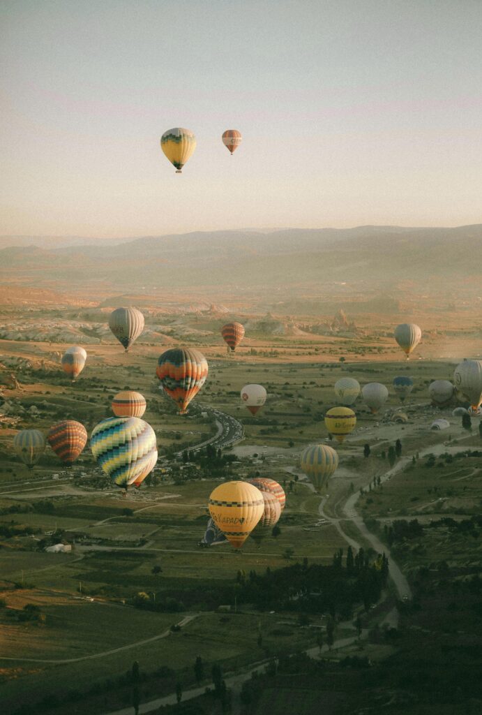 Cappadocia hot air balloons Turkey