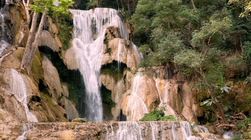 Kuang Si waterfalls Laos