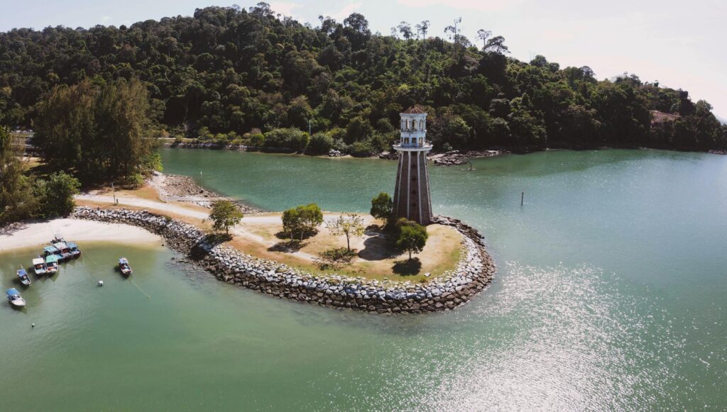 Langkawi duty free island beach Malaysia