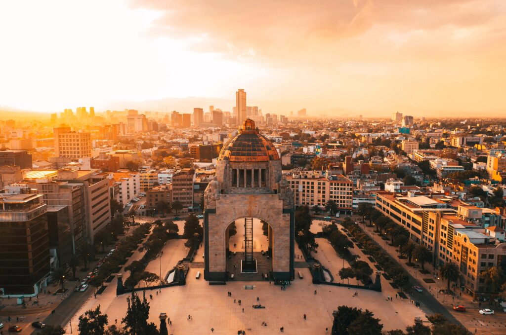 Mexico City skyline