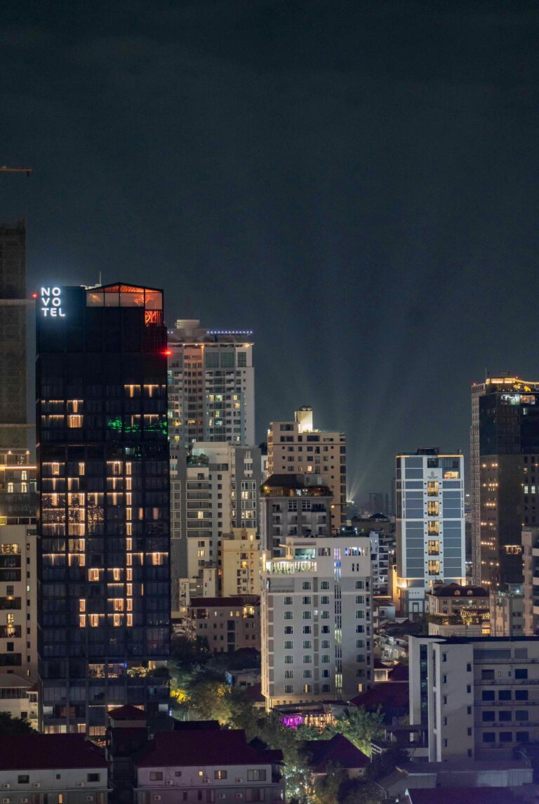 Phnom Penh Cambodia skyline