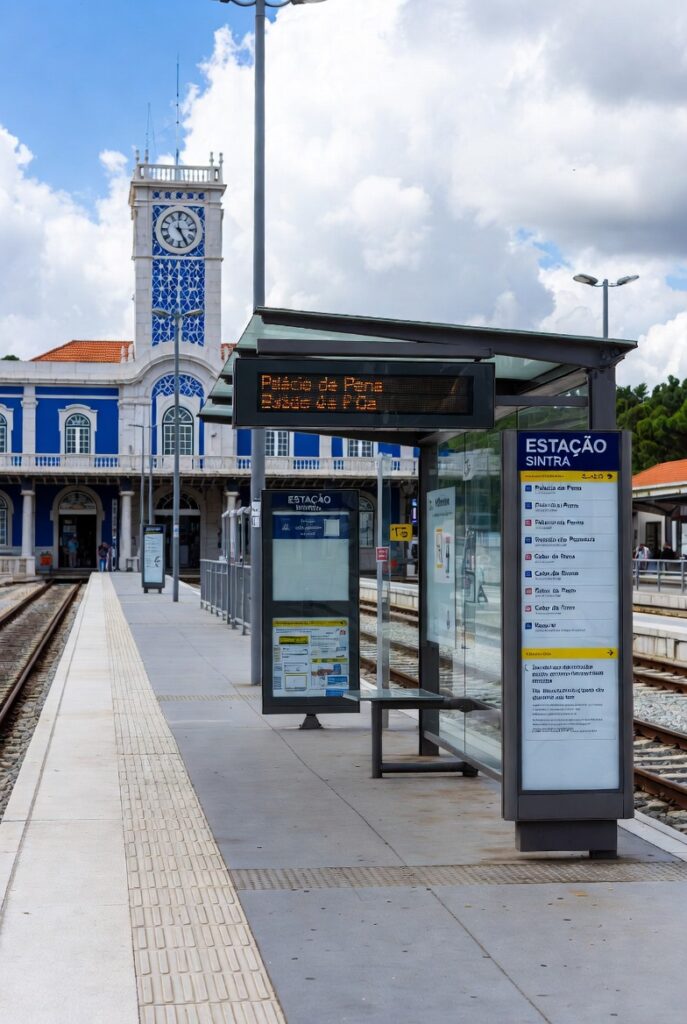 Sintra station for Pena Palace connections