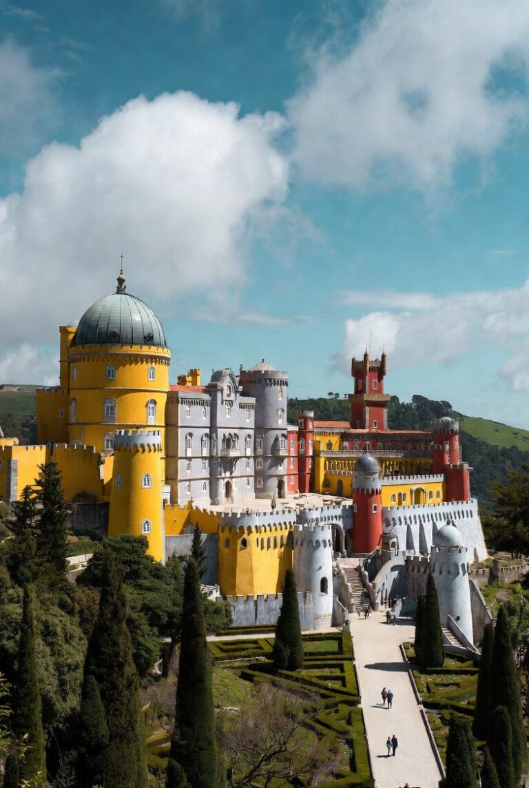 Pena Palace in Sintra on a day trip from Lisbon