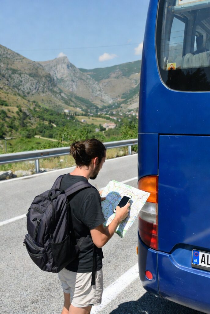 Getting around Albania by bus car and airport transfer