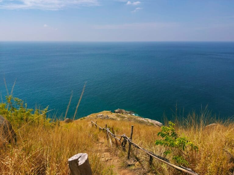 Sea view from a viewpoint on Phuket Island, Thailand